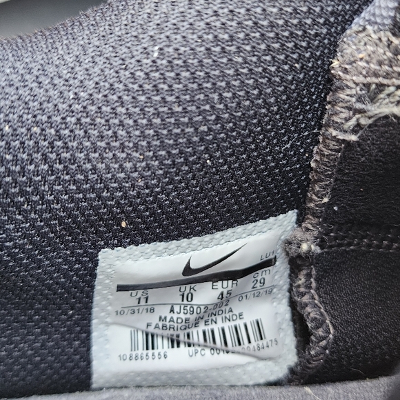 Nike Fly By Mid Men's Shoes - Blue and Gold - Picture 10 of 10